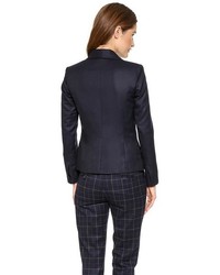 Женский темно-синий пиджак от Kitsune