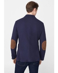 Мужской темно-синий пиджак от Mango Man