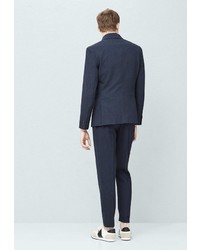 Мужской темно-синий пиджак от Mango Man