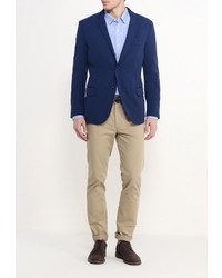 Мужской темно-синий пиджак от Mango Man