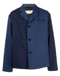 Мужской темно-синий пиджак от Marni