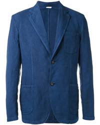 Мужской темно-синий пиджак от Massimo Alba