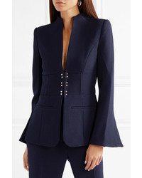 Женский темно-синий пиджак от Rebecca Vallance