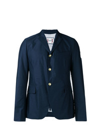Мужской темно-синий пиджак от Moncler