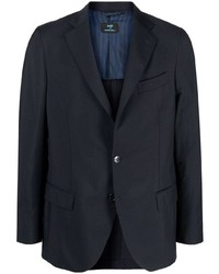 Мужской темно-синий пиджак от Mp Massimo Piombo