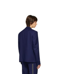 Мужской темно-синий пиджак от Random Identities