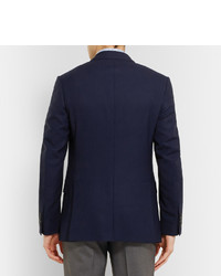 Мужской темно-синий пиджак от Huntsman