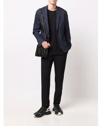 Мужской темно-синий пиджак от Neil Barrett