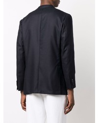 Мужской темно-синий пиджак от Kiton