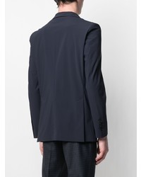 Мужской темно-синий пиджак от Traiano Milano