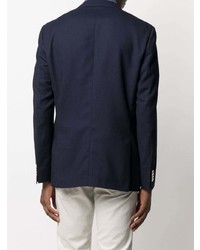 Мужской темно-синий пиджак от BOSS