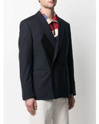 Мужской темно-синий пиджак от 424