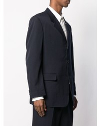 Мужской темно-синий пиджак от Yohji Yamamoto