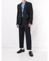 Мужской темно-синий пиджак от Junya Watanabe MAN