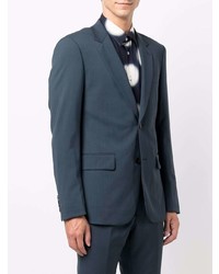 Мужской темно-синий пиджак от Sandro Paris