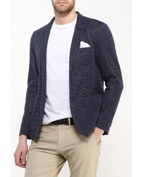 Мужской темно-синий пиджак от Piazza Italia