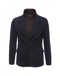 Мужской темно-синий пиджак от Piazza Italia