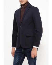 Мужской темно-синий пиджак от Piazza Italia