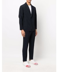 Мужской темно-синий пиджак от Issey Miyake