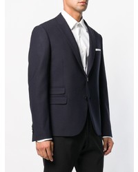 Мужской темно-синий пиджак от Neil Barrett