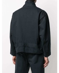 Мужской темно-синий пиджак от Doublet