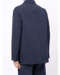 Мужской темно-синий пиджак от Casey Casey