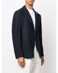 Мужской темно-синий пиджак от Lardini