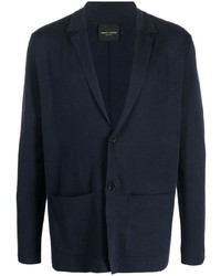 Мужской темно-синий пиджак от Roberto Collina
