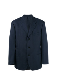Мужской темно-синий пиджак от Romeo Gigli Vintage