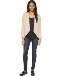 Женский темно-синий пиджак от Blaque Label