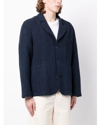 Мужской темно-синий пиджак от YMC