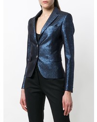 Женский темно-синий пиджак от Tagliatore