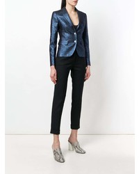 Женский темно-синий пиджак от Tagliatore