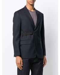 Мужской темно-синий пиджак от Maison Margiela