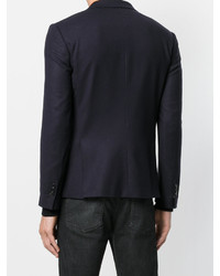 Мужской темно-синий пиджак от Neil Barrett