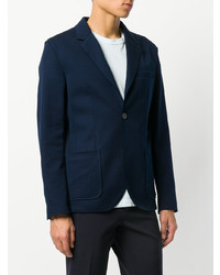 Мужской темно-синий пиджак от Lanvin