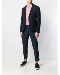 Мужской темно-синий пиджак от Prada