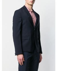 Мужской темно-синий пиджак от Prada