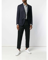 Мужской темно-синий пиджак от Gabriele Pasini