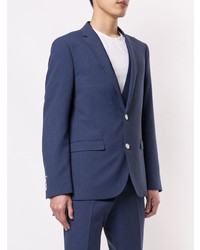 Мужской темно-синий пиджак от Loveless