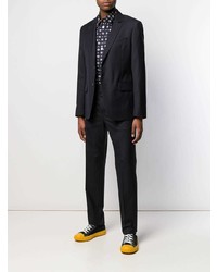 Мужской темно-синий пиджак от Kenzo