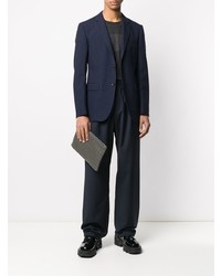 Мужской темно-синий пиджак от Lanvin