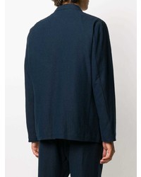 Мужской темно-синий пиджак от Issey Miyake Men