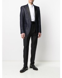 Мужской темно-синий пиджак от DSQUARED2