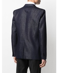 Мужской темно-синий пиджак от DSQUARED2