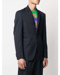 Мужской темно-синий пиджак от Versace