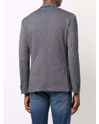 Мужской темно-синий пиджак от BOSS HUGO BOSS