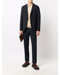 Мужской темно-синий пиджак от Mp Massimo Piombo