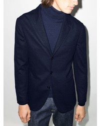 Мужской темно-синий пиджак от Brunello Cucinelli