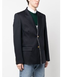 Мужской темно-синий пиджак от Valentino